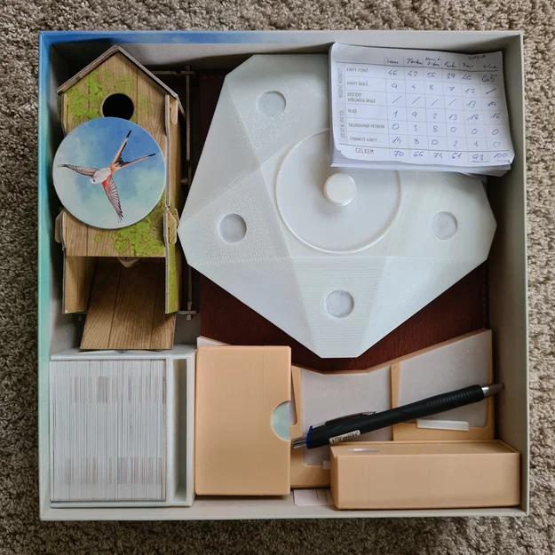 Wingspan - phụ kiện game, insert (LẮP NHANH) - Image 2