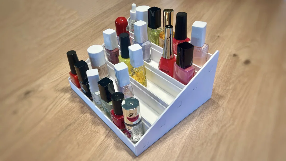 Kệ để sơn móng tay (Nail polish stand) chứa tối đa 30 chai - Image 1