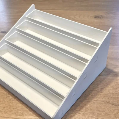 Kệ để sơn móng tay (Nail polish stand) chứa tối đa 30 chai