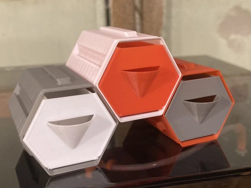 Hộp Lục Giác & Ngăn Kéo (Vase Mode) - Image 2