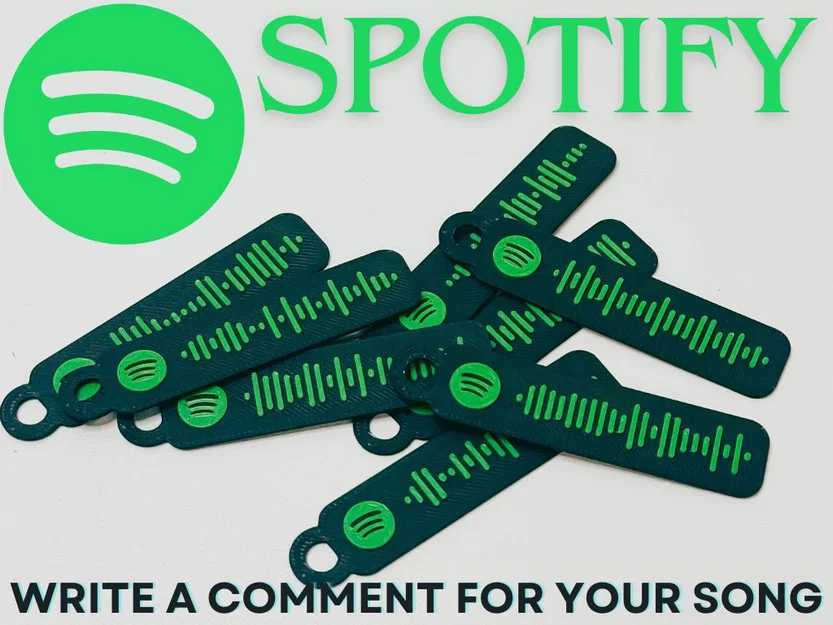 Móc khóa bài hát Spotify – Viết lời nhắn cho bài hát của bạn - Image 1