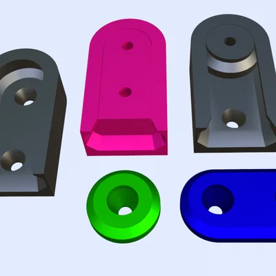 Hệ Thống Wall Mount Treo Đồ Vật Lên Tường (2 Phần)