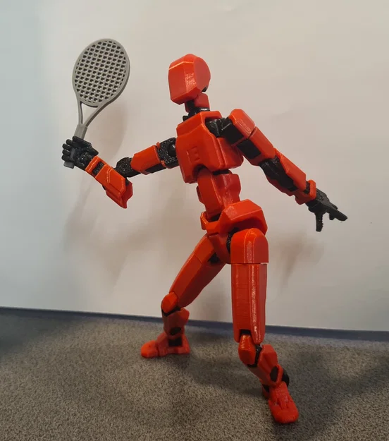 Cây vợt Tennis in 3D cho Dummy13/Lucky13/Easy13/Mini13 - Image 1