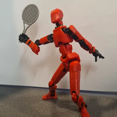 Cây vợt Tennis in 3D cho Dummy13/Lucky13/Easy13/Mini13