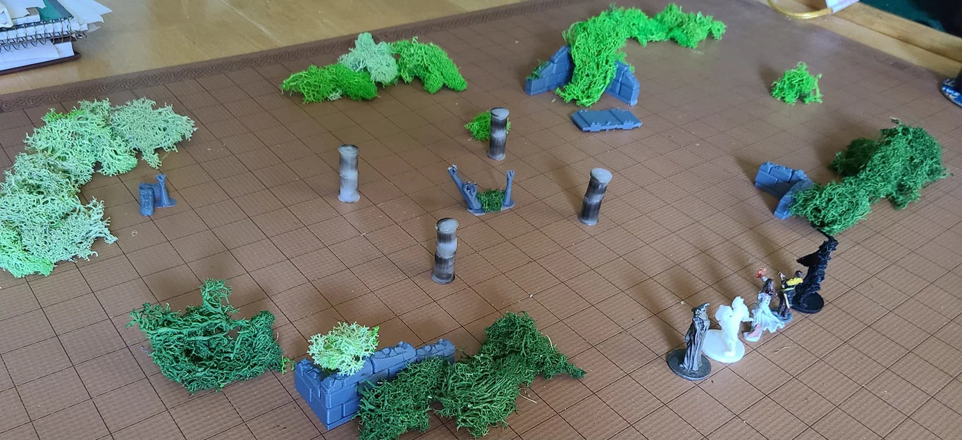 Gạch Đá - Tương thích với Lego(r) và các mô hình TTRPG 25mm như D&D(r) - Image 2