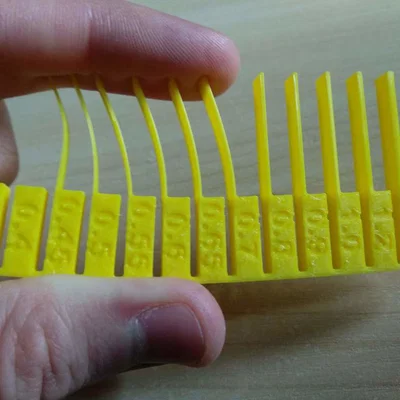 Mô hình kiểm tra độ dẻo và độ dày 3D (Bend Test)