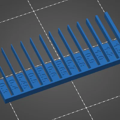 Mô hình kiểm tra độ dẻo và độ dày 3D (Bend Test)