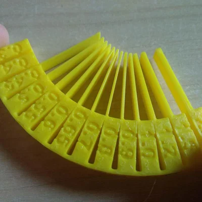 Mô hình kiểm tra độ dẻo và độ dày 3D (Bend Test)