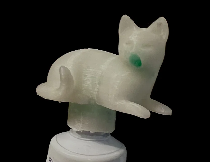 Nắp đậy kem đánh răng hình mèo Crest in 3D độc đáo - Image 1