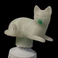 Nắp đậy kem đánh răng hình mèo Crest in 3D độc đáo - Thumbnail 1