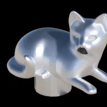 Nắp đậy kem đánh răng hình mèo Crest in 3D độc đáo