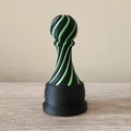 Mô hình cờ vua xoắn ốc Pawn Chess Piece Impossible Passthrough - Thumbnail 2
