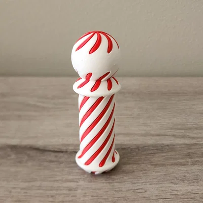 Mô hình đồ chơi Barber Pole Impossible Passthrough in 3D độc đáo