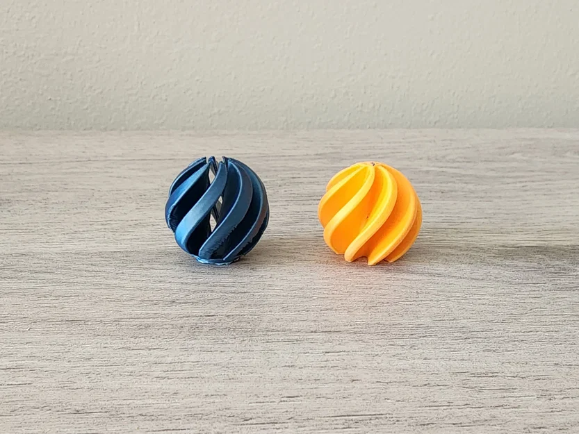 Mô hình quả cầu xoắn Sphere Impossible Passthrough độc đáo - Image 3