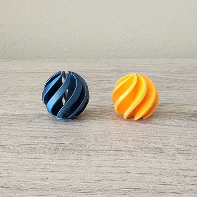Mô hình quả cầu xoắn Sphere Impossible Passthrough độc đáo