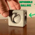 Mô hình đồ chơi khối lập phương chứa quả cầu (Ball Stuck in Cube) - Thumbnail 1