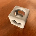 Mô hình đồ chơi khối lập phương chứa quả cầu (Ball Stuck in Cube) - Thumbnail 2
