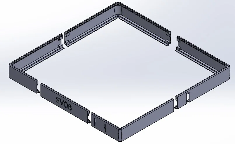 Bộ khung trên (Top Frame) cho máy in 3D Sovol SV08 - Image 1