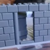 Cửa gỗ - Tương thích với gạch Lego® và các hệ thống TTRPG 25mm như D&D®