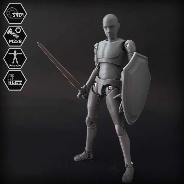 Mô hình Action Figure tỉ lệ 1/10 A.D.A.M 01 - Image 5