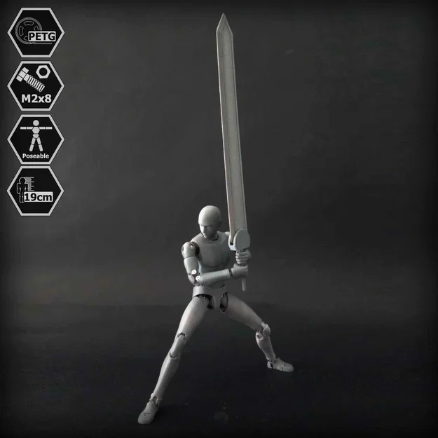 Mô hình Action Figure tỉ lệ 1/10 A.D.A.M 01 - Image 13