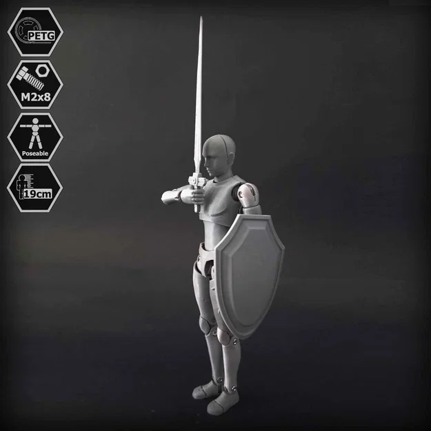 Mô hình Action Figure tỉ lệ 1/10 A.D.A.M 01 - Image 14