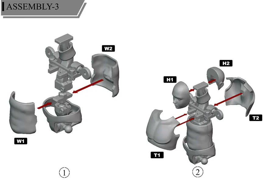 Mô hình Action Figure tỉ lệ 1/10 A.D.A.M 01 - Image 21