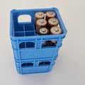 Khay bia xếp chồng để đựng pin (Stackable beer crate for batteries) - Thumbnail 1