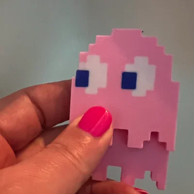 Đồ chơi fidget Ma Pacman 8bit có nam châm - Inky, Blinky, Pinky & Clyde