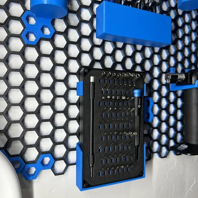 Giá treo từ tính cho iFixit Mako Driver Kit (Honeycomb Storage Wall hoặc Skadis)