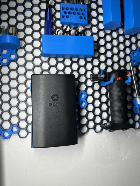 Giá treo từ tính cho iFixit Mako Driver Kit (Honeycomb Storage Wall hoặc Skadis) - Image 4