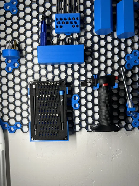 Giá treo từ tính cho iFixit Mako Driver Kit (Honeycomb Storage Wall hoặc Skadis) - Image 5