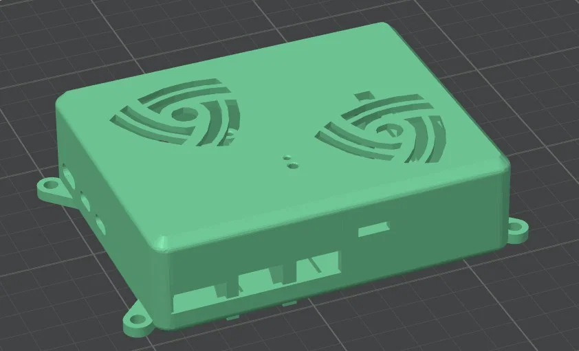 Vỏ case in 3D cho Raspberry Pi 5 và Homematic RPI-RF-MOD - Image 1