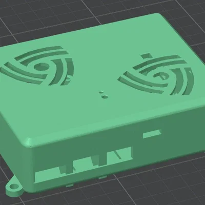 Vỏ case in 3D cho Raspberry Pi 5 và Homematic RPI-RF-MOD