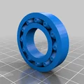 beaRING (Print in Place) – Nhẫn xoay fidget in liền khối - Thumbnail 1