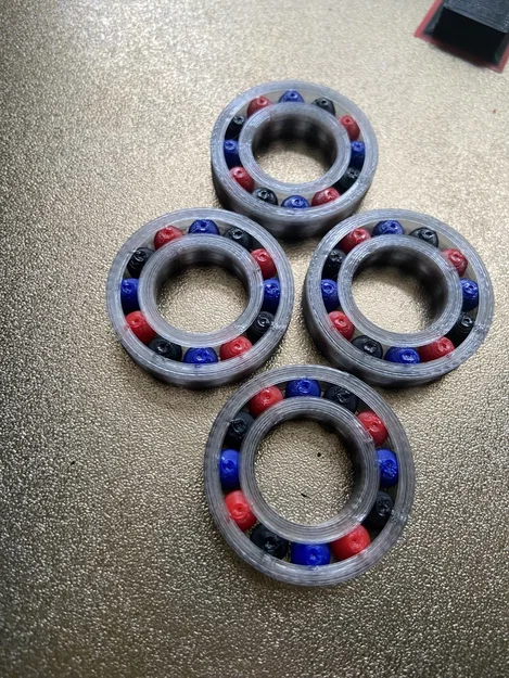 beaRING (Print in Place) – Nhẫn xoay fidget in liền khối - Image 6