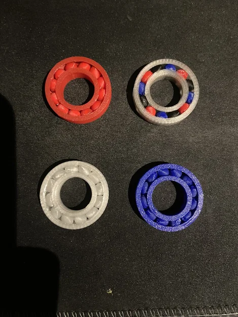 beaRING (Print in Place) – Nhẫn xoay fidget in liền khối - Image 7
