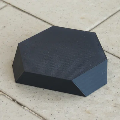 Đế trưng bày mô hình 3D hình lục giác (Base for statues)