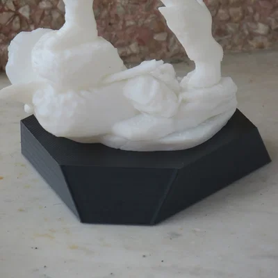 Đế trưng bày mô hình 3D hình lục giác (Base for statues)