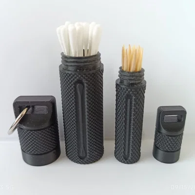 Hộp du lịch đựng tăm và cotton buds