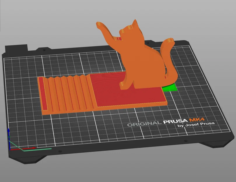Giá đỡ điện thoại hình mèo dễ thương tự in 3D - Image 2