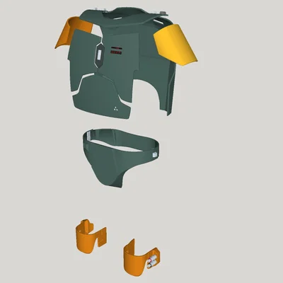 Các mảnh giáp Boba Fett