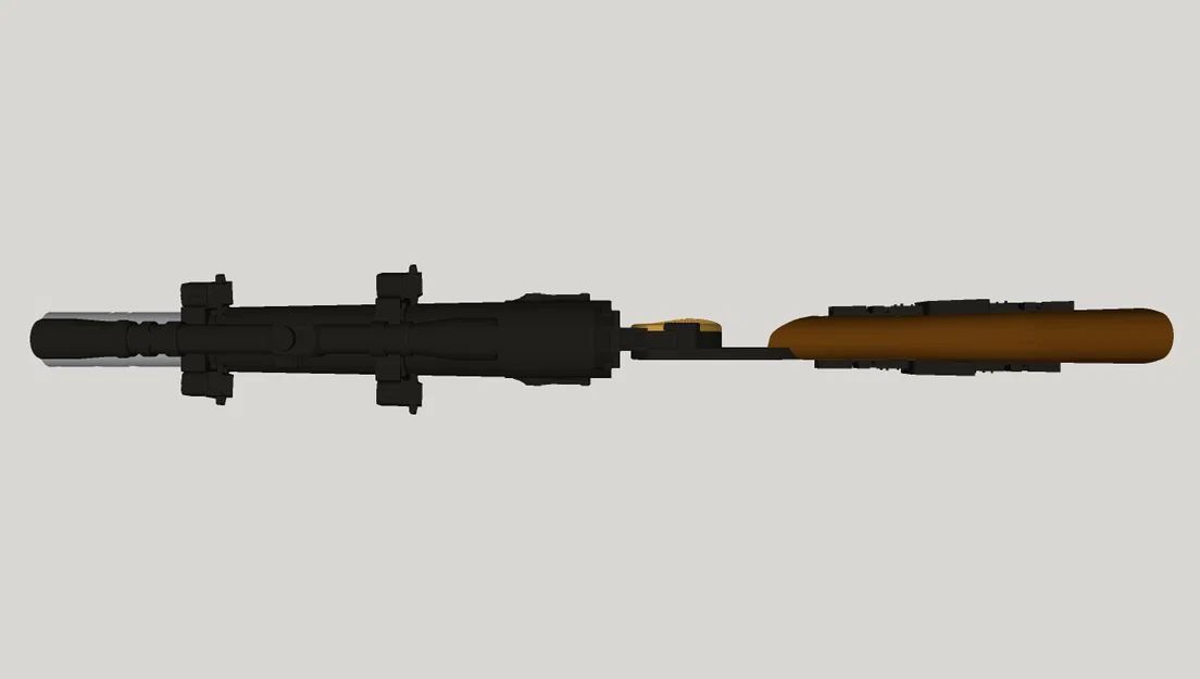 Bộ chi tiết blaster Boba Fett ESB (EE-3) – parts không gồm base gun - Image 3