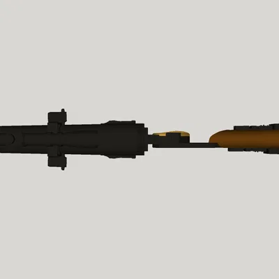 Bộ chi tiết blaster Boba Fett ESB (EE-3) – parts không gồm base gun