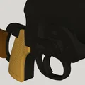 Bộ chi tiết blaster Boba Fett ESB (EE-3) – parts không gồm base gun - Thumbnail 9