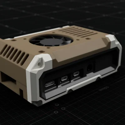 Vỏ Raspberry Pi 4 Modular - Bản Remix