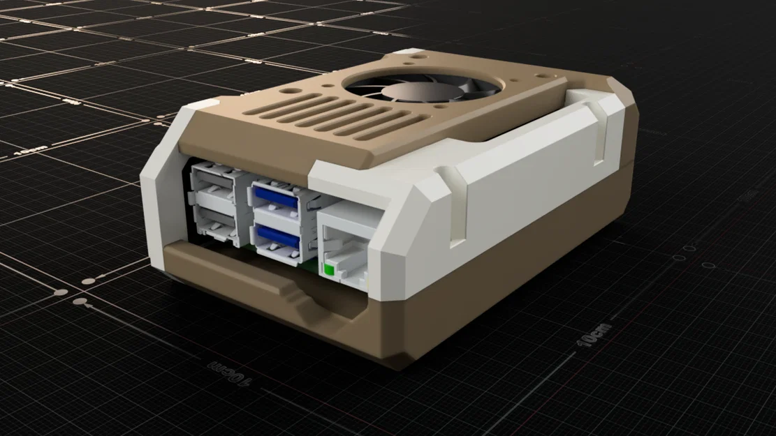Vỏ Raspberry Pi 4 Modular - Bản Remix - Image 3