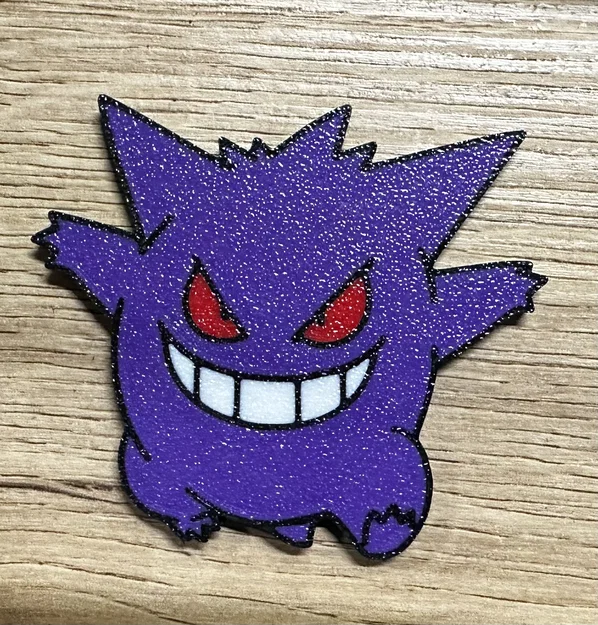 Mô hình nam châm tủ lạnh Gengar Pokemon in 3D cực xinh - Image 1