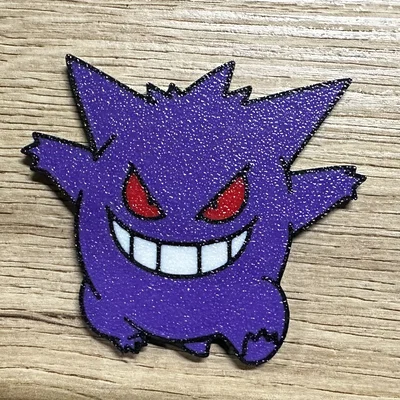 Mô hình nam châm tủ lạnh Gengar Pokemon in 3D cực xinh