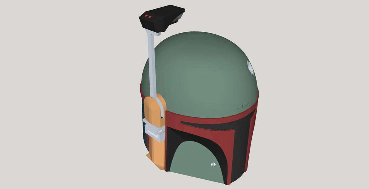 Nón Boba Fett và các bộ phận (helmets and parts) - Image 1